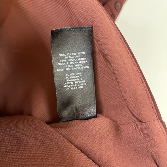 Aritzia Babaton Bello Work Long Sleeve Blouse Top Shirt Size Small - Picture 9 of 9